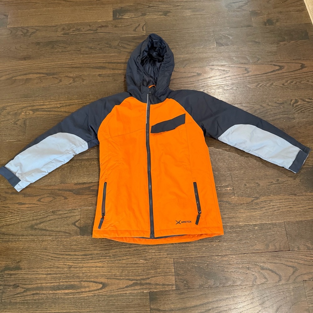 Boy’s Arctix Ski Jacket - Orange/Charcoal